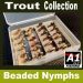 A Bead Heads Nymphs TROUT flies Collection